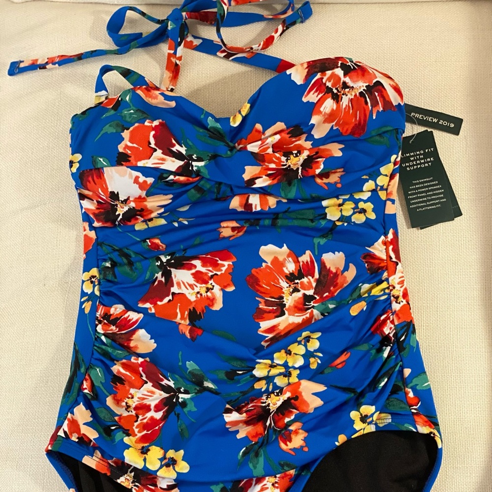 Lauren Ralph Lauren One Piece Swimsuit - floral